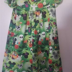 Disney Theme Silk Halloween Dress